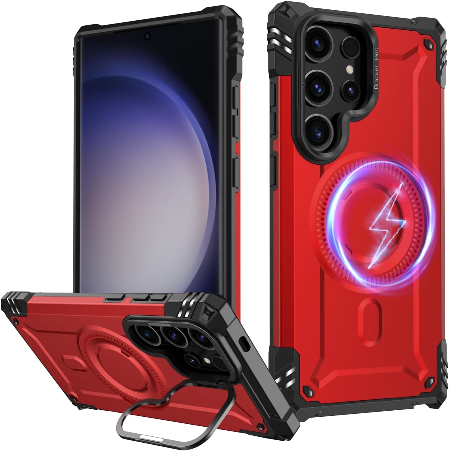 Samsung Galaxy S25 Rugged Military-Grade Shockproof Protective Phone Case - Durable Cover for Outdoor, Work & Extreme Sports