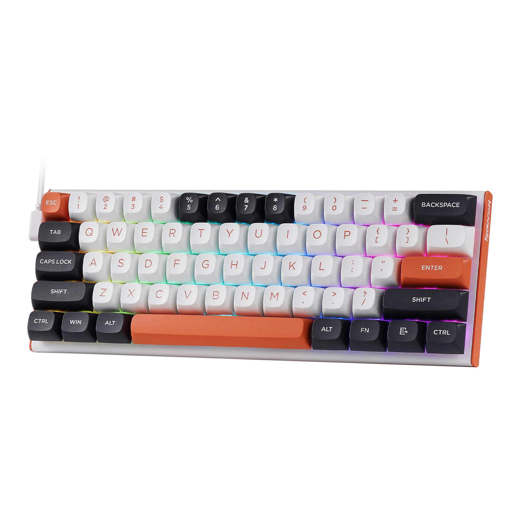 Redragon K683 60% Wired Mechanical Gaming Keyboard - Fast Actuation for Competitive Play