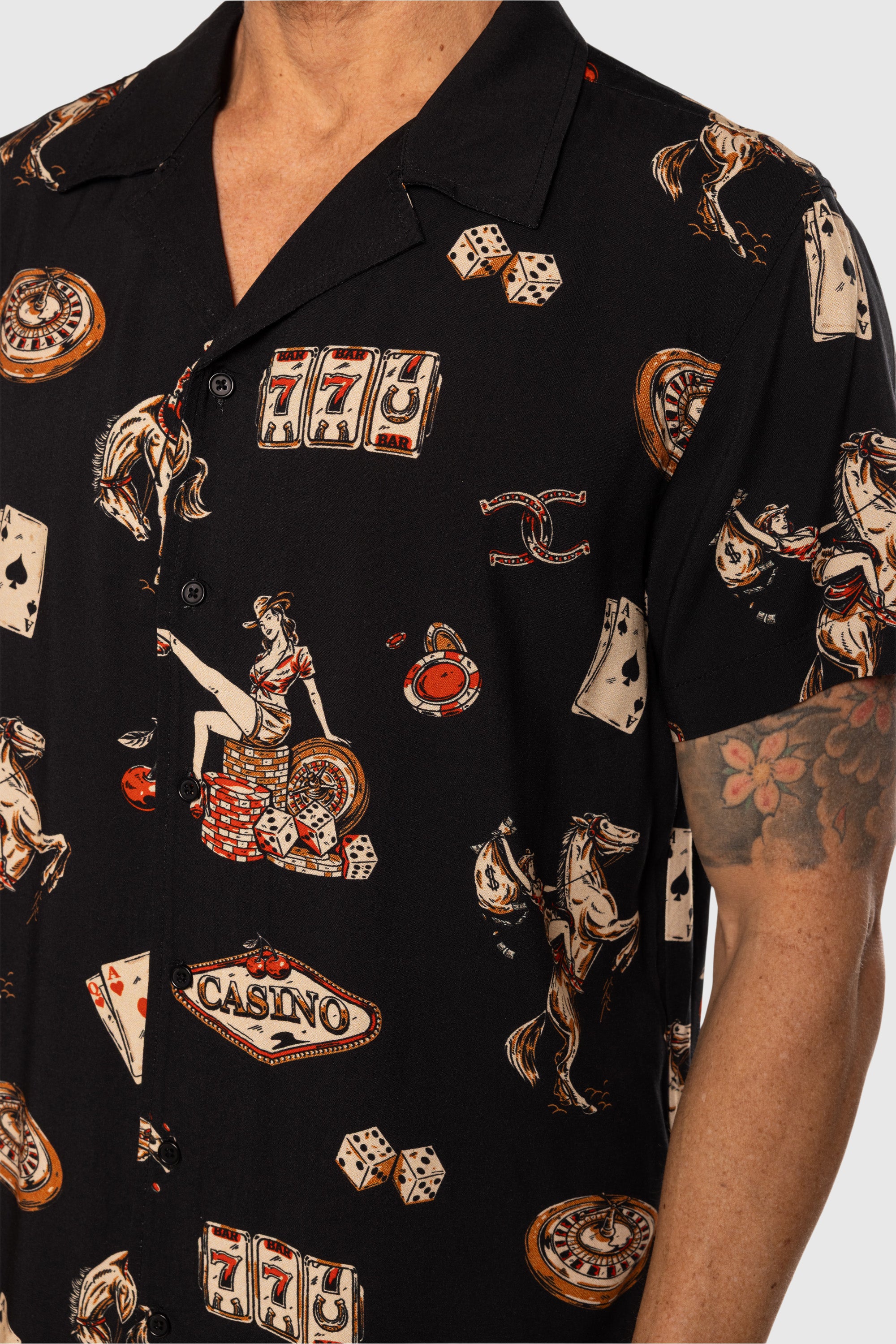 Stylish Vice Button Up Shirt for Men - Trendy Casual & Formal Wear - Perfect for Office, Parties & Everyday Outfits