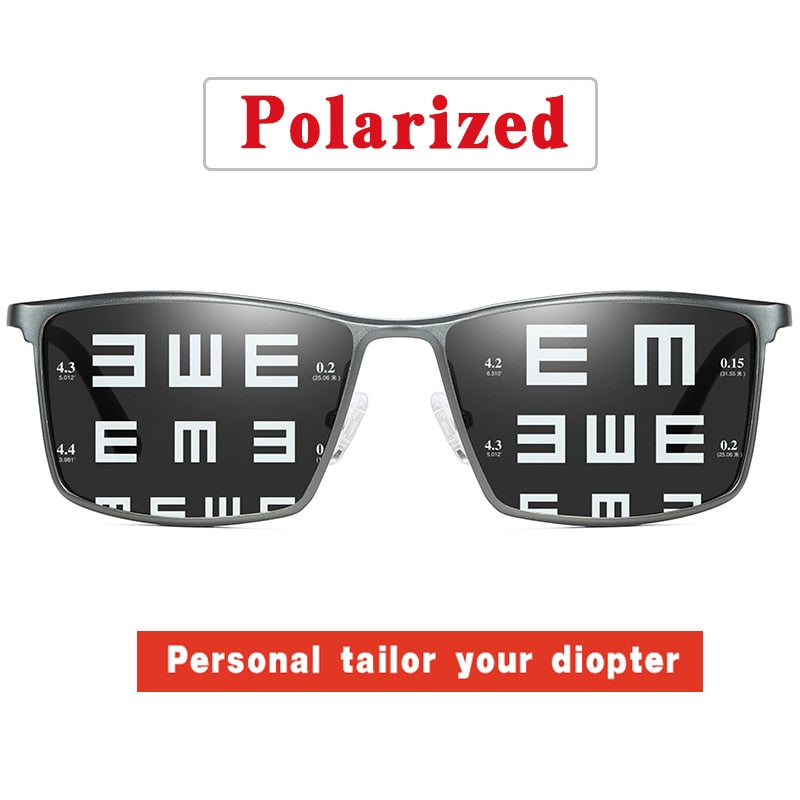 Aidien Unisex Full Rim Aluminum Magnesium Square Reading Glasses & Sunglasses B8676 - Stylish Eyewear for Reading, Outdoor Activities & Fashion Accessories