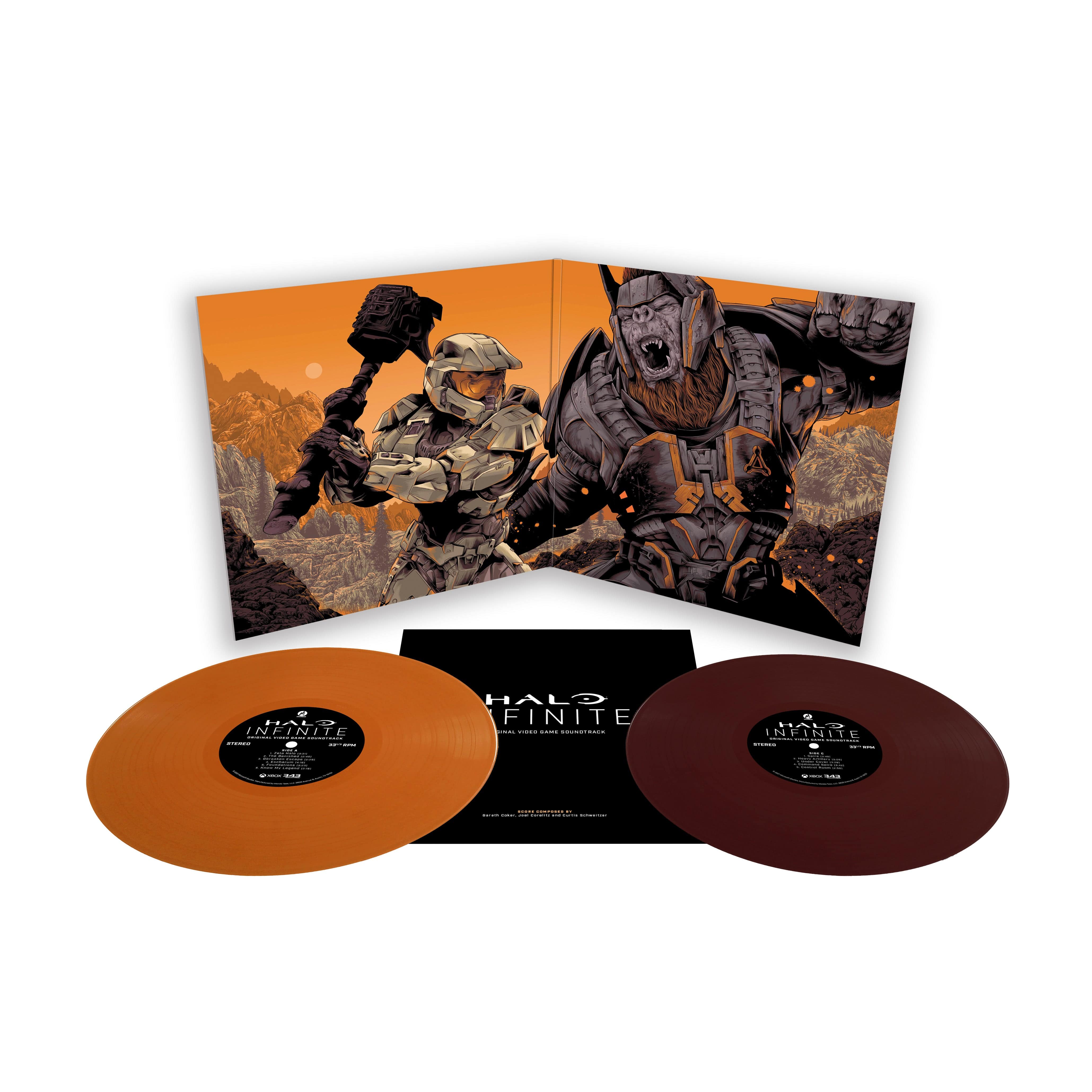 Halo Infinite Original Video Game Soundtrack 2XLP Vinyl Record - Epic Gaming Music for Collectors & Fans | Perfect for Gaming Sessions, Movie Nights & Relaxation