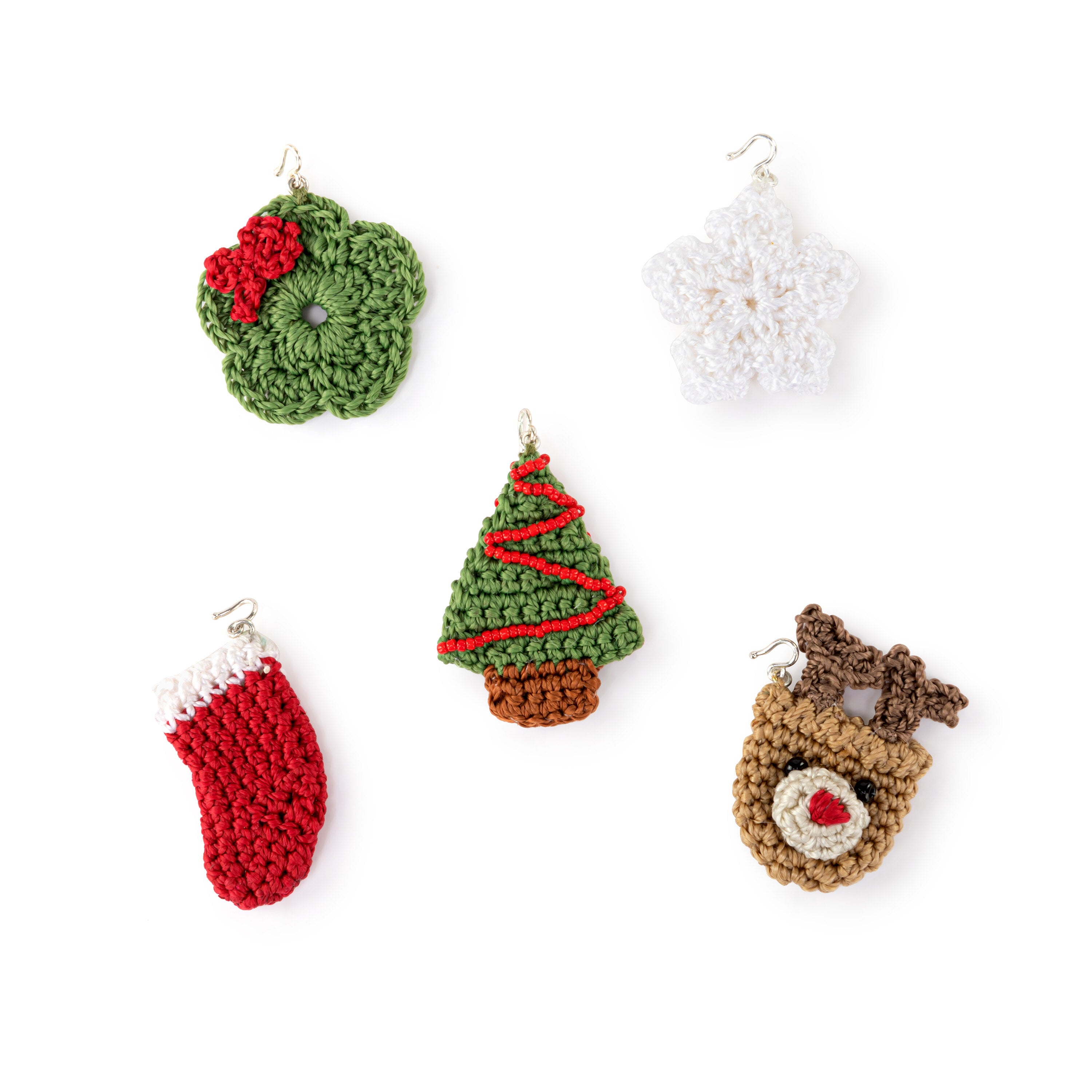 Yarnicharmz 5 Pack - Premium Quality Yarn Charms for Knitting & Crocheting - Perfect for DIY Crafts, Scrapbooking, and Jewelry Making