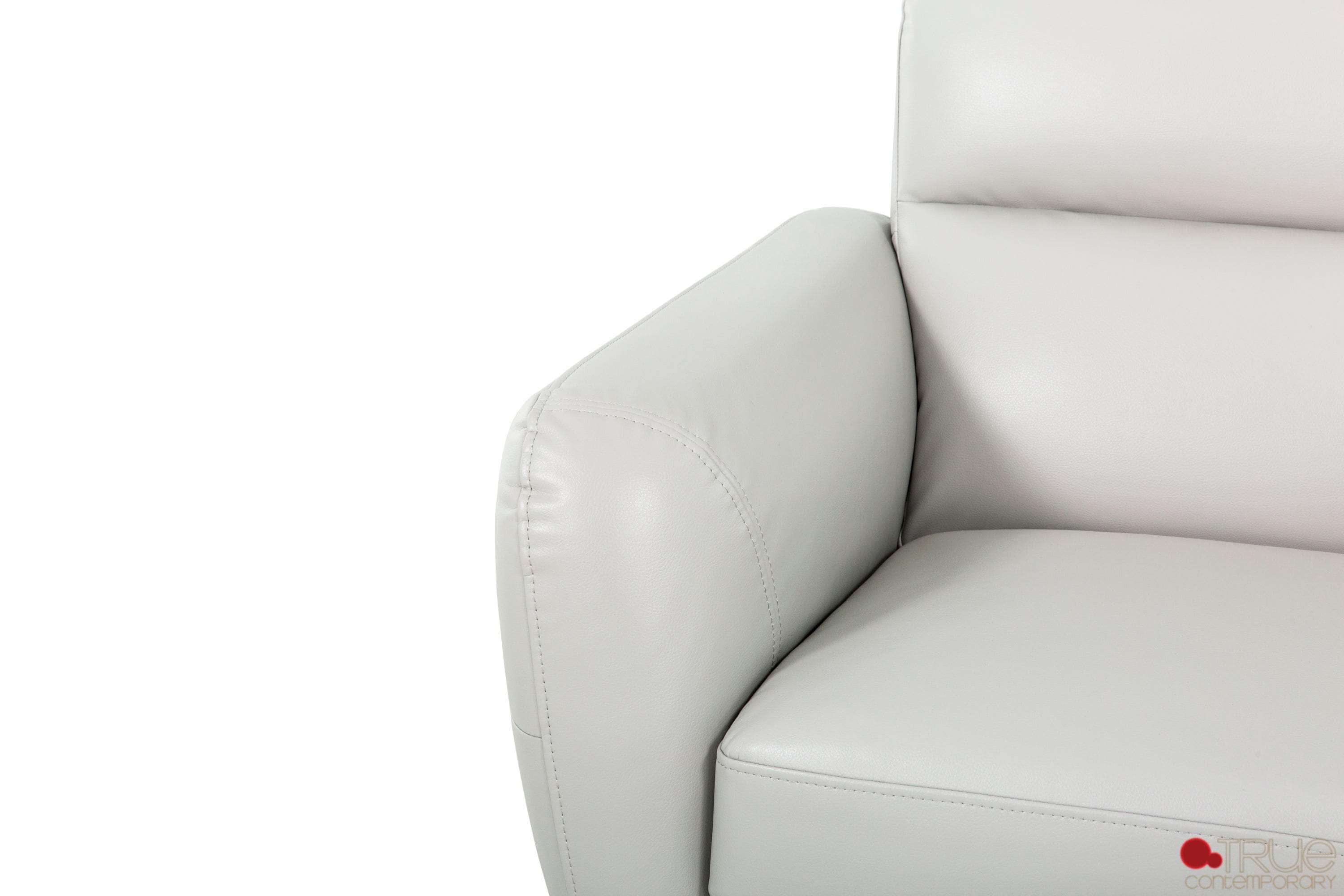 William Tufted Faux Leather Chair - 2 Color Options | Modern Accent Chair for Living Room, Office & Bedroom