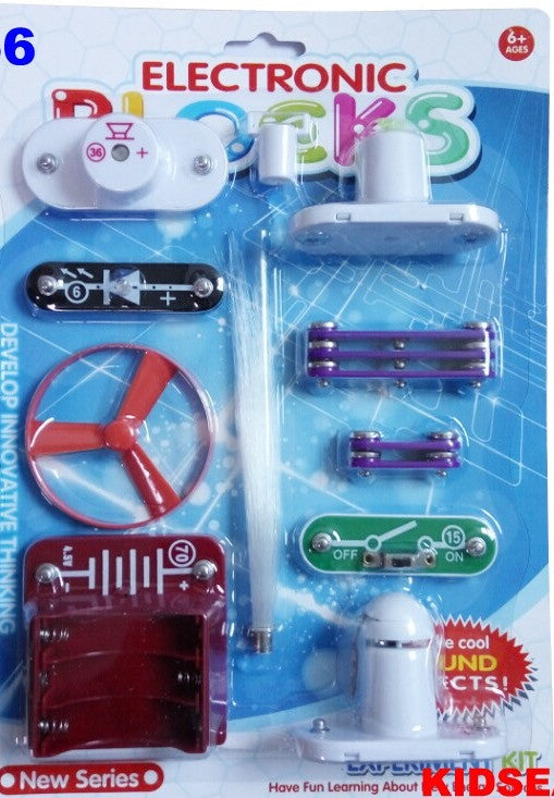 Kids Electronic Circuit Starter Kit - Fun STEM Learning Toy for Science Projects & DIY Experiments | Perfect for Classroom, Homeschool & Birthday Gifts