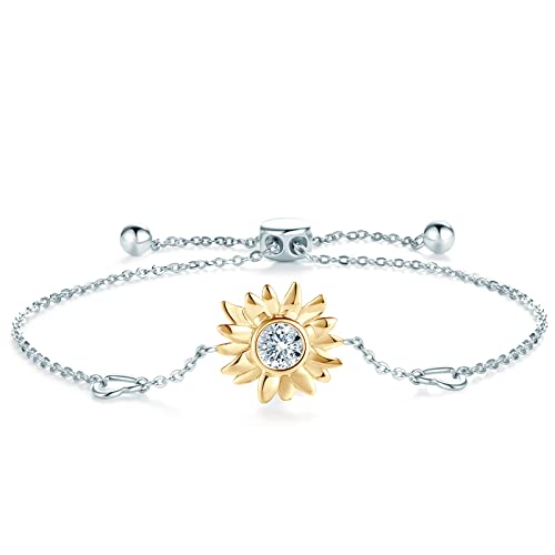 sunflower bracelet