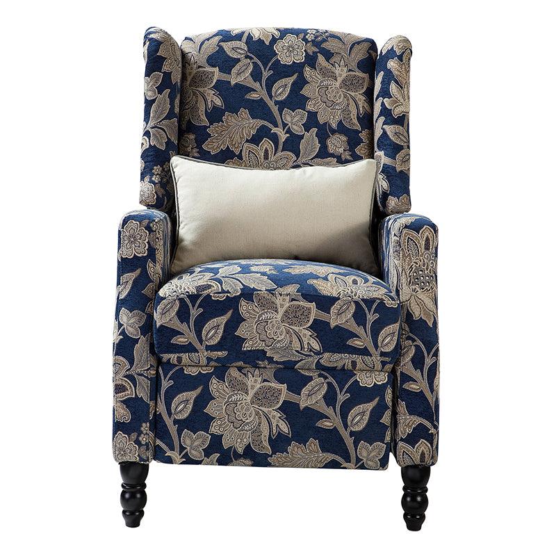Lilith Upholstered Recliner Chair - Adjustable Backrest & Footrest, Ergonomic Living Room Reclining Chair for Relaxing, Reading & Watching TV