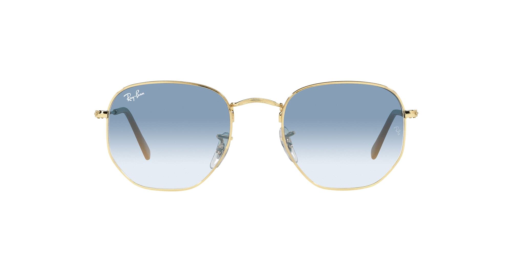 Ray-Ban RB3548 Hexagonal Sunglasses for Men & Women - Polarized UV Protection, Classic Aviator Style - Perfect for Driving, Beach & Outdoor Activities