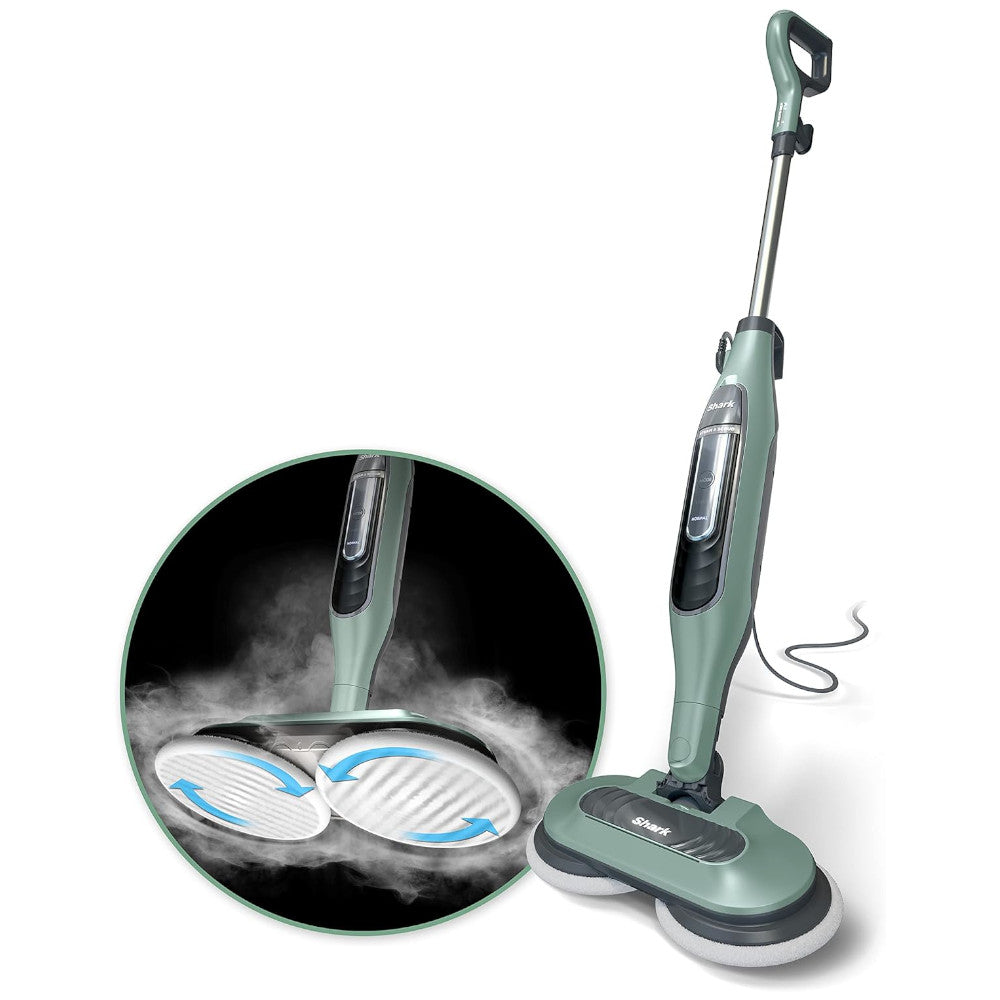 SHARK S7000C Steam Mop - All-in-One Hard Floor Cleaner with Scrubbing & Sanitizing | Factory Serviced with 90-Day Warranty | Perfect for Tile, Laminate & Hardwood Floors