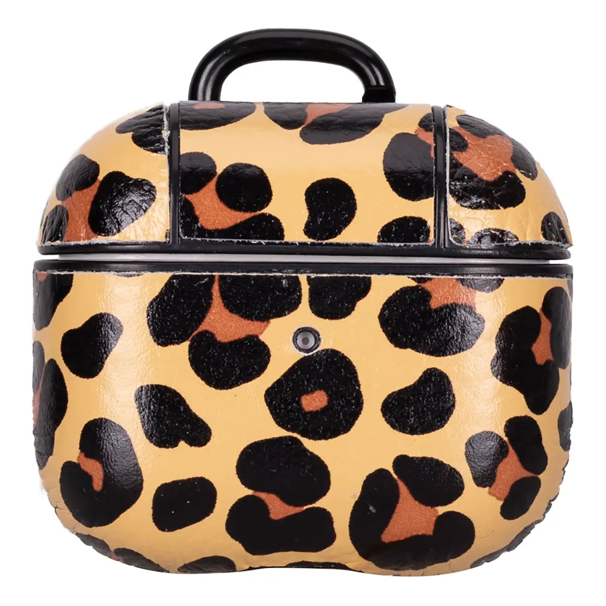 Leopard Print Leather Case for AirPods 3 | Protective Cover with Premium PU Leather | Perfect for Gym, Travel & Everyday Use