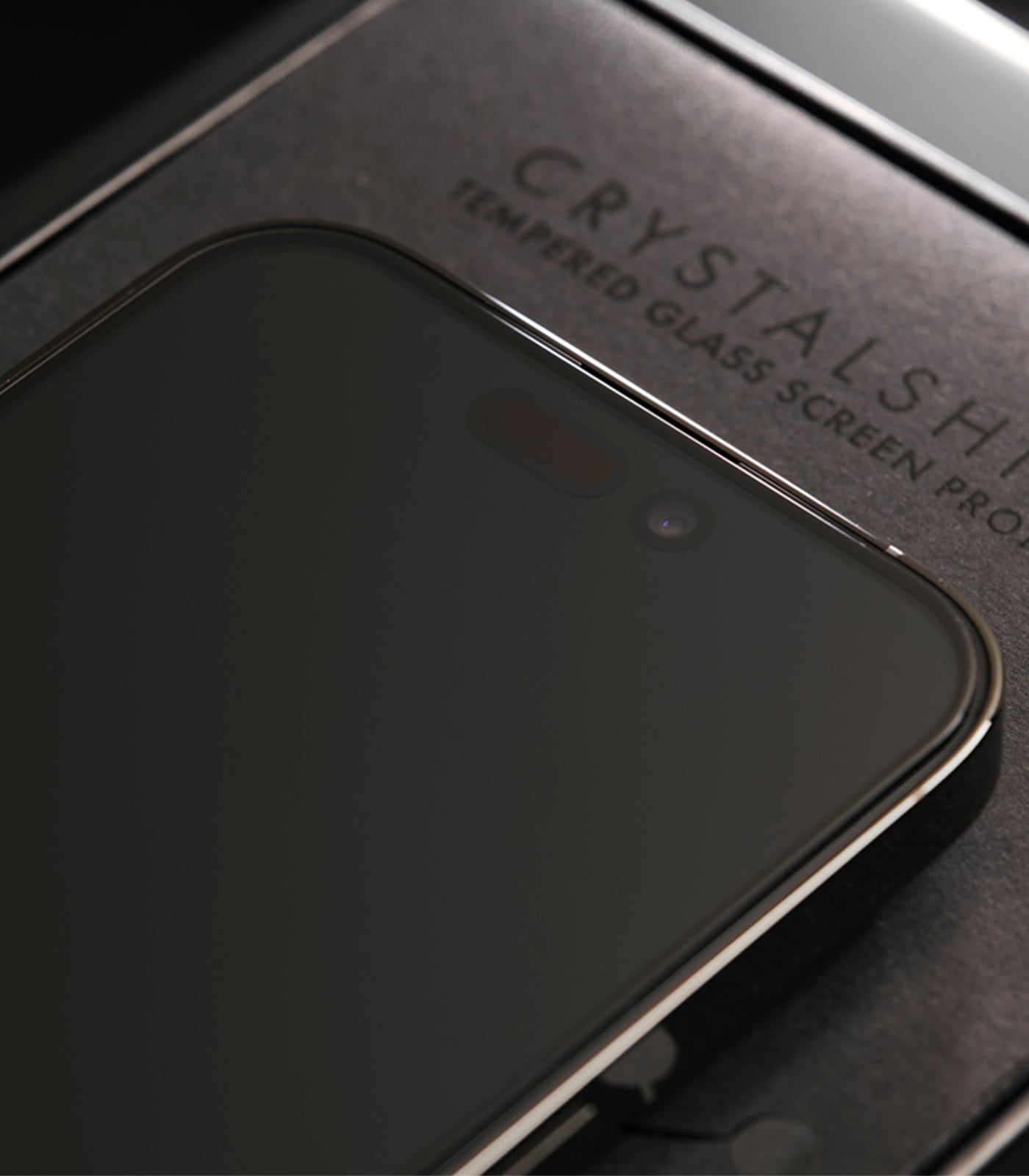 CrystalShield Tempered Glass Screen Protector for iPhone 14 Pro Max - 9H Hardness, HD Clear, Anti-Scratch, Bubble-Free - Perfect for Work, Travel & Everyday Protection
