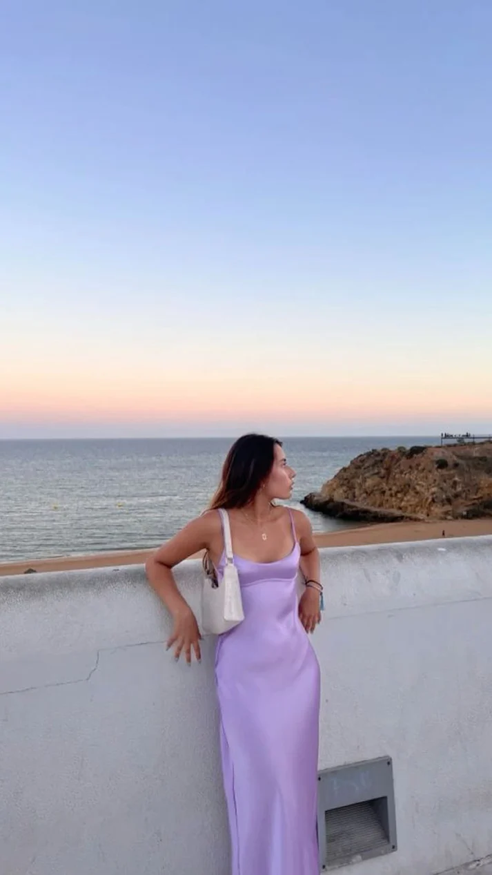 Elegant A-Line Backless Long Lilac Prom Dress for Women - Perfect for Parties, Prom Night & Special Occasions | Style J3830