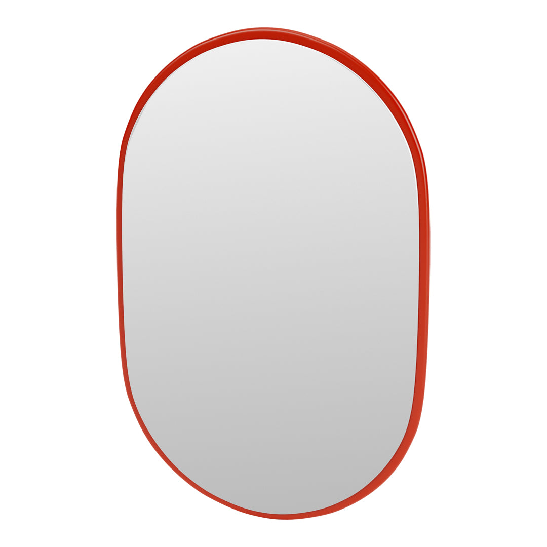 LOOK SP812R Decorative Color Frame Wall Mirror - Perfect for Bedroom, Living Room, and Bathroom Decor