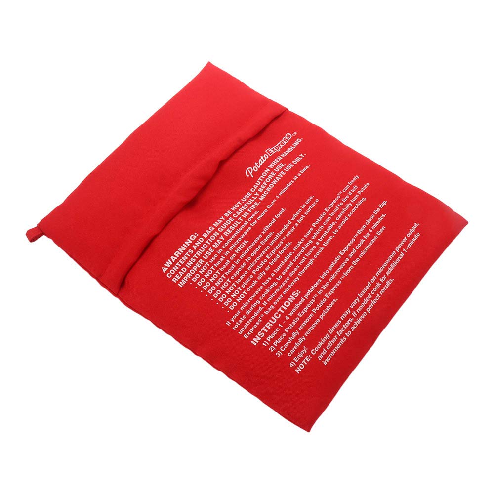 ConpConp Microwave Baked Potato Pouch - Reusable Steaming Bag for Perfect Baked Potatoes in Minutes | Ideal for Quick Meals, Camping & Dorm Cooking