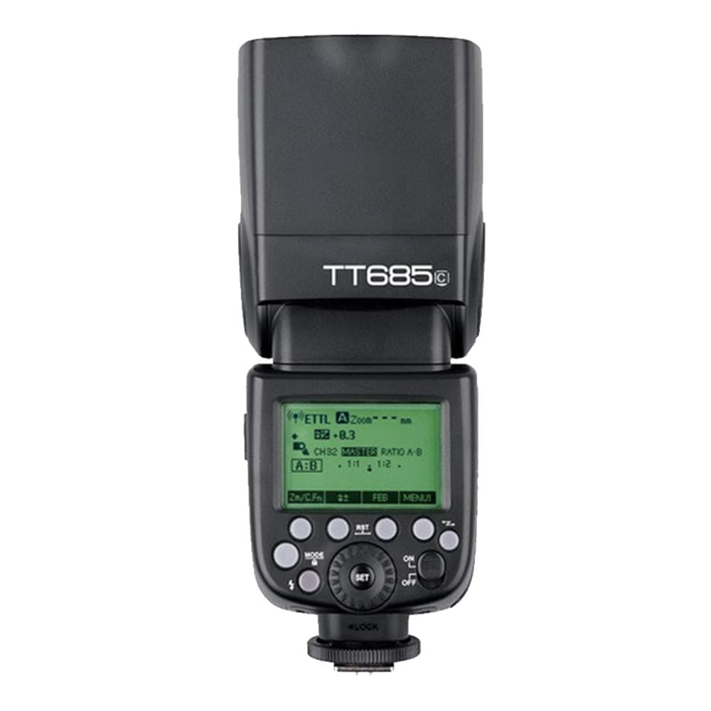 Godox TT685C 2.4GHz E-TTL HSS Speedlite Flash for Canon DSLR Cameras - Perfect for Wedding, Portrait & Event Photography
