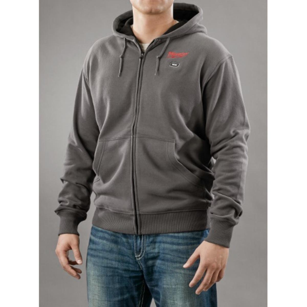 Milwaukee Men's Hoodie - Soft & Durable Pullover Sweatshirt for Work & Outdoor Activities | Winter Warm Fleece Lined Jacket for Casual Wear & Gym