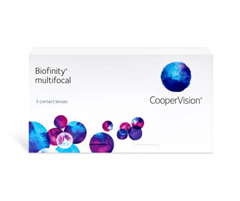 Biofinity Multifocal Contact Lenses 3-Pack - Monthly Disposable for Presbyopia - Comfortable & Breathable for All-Day Wear - Perfect for Work, Reading & Outdoor Activities