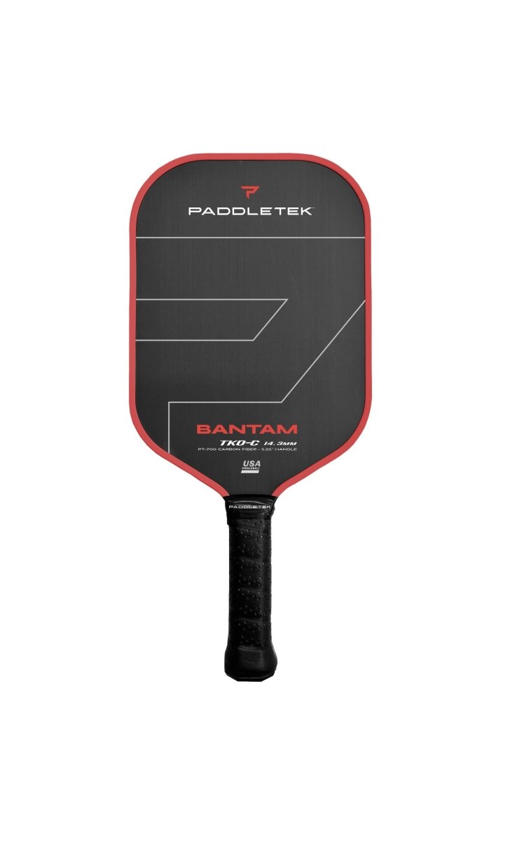 Paddletek Bantam TKO CX 14.3 Pickleball Paddle - Premium Carbon Fiber Surface for Enhanced Control & Power - Perfect for Competitive Play & Recreational Games