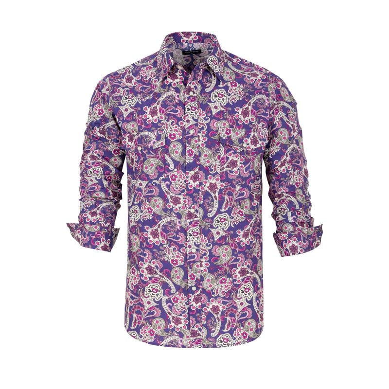 Purple With Flora Yh010
