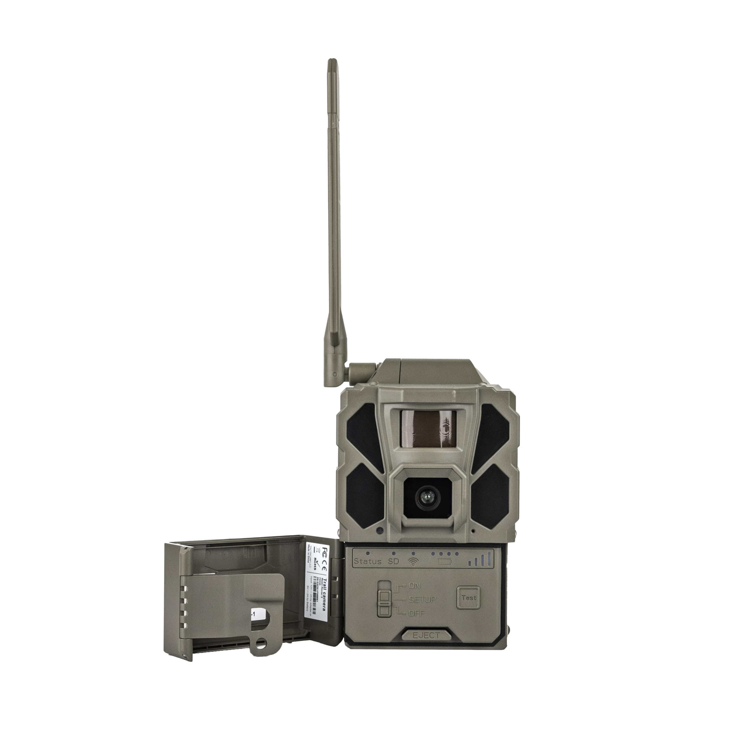 TACTACAM Reveal X Gen 3.0 LTE Cellular Trail Camera for AT&T & Verizon - 1080p FHD Video, Low Glow IR Flash, No SD Card Needed - Perfect for Hunting, Wildlife Monitoring, Home Security & Outdoor Surveillance (RV-TC-XGEN3)