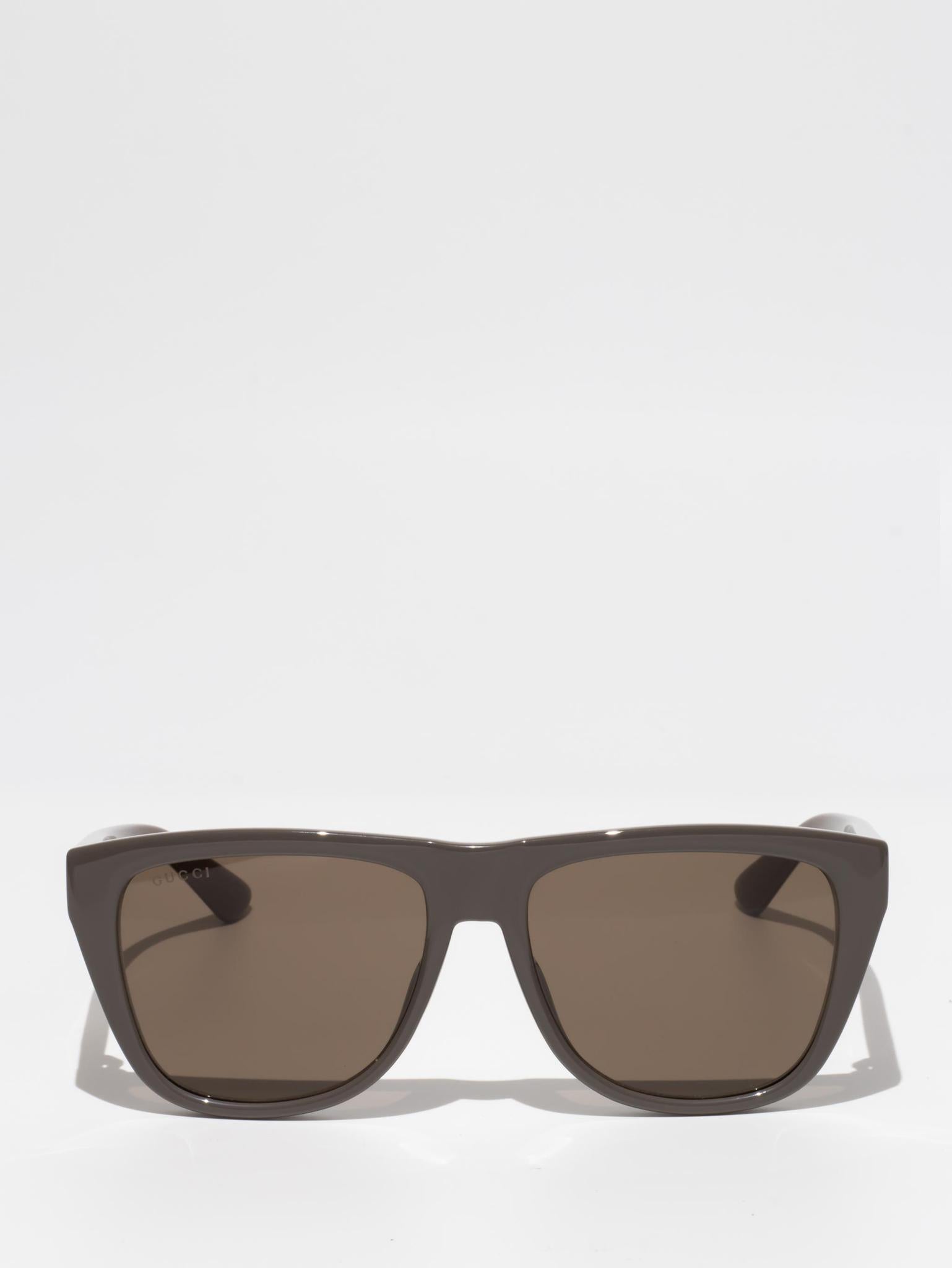GUCCI GG1345S 006 Grey Brown Sunglasses for Women - Luxury Designer Shades for Beach, Driving & Outdoor Fashion
