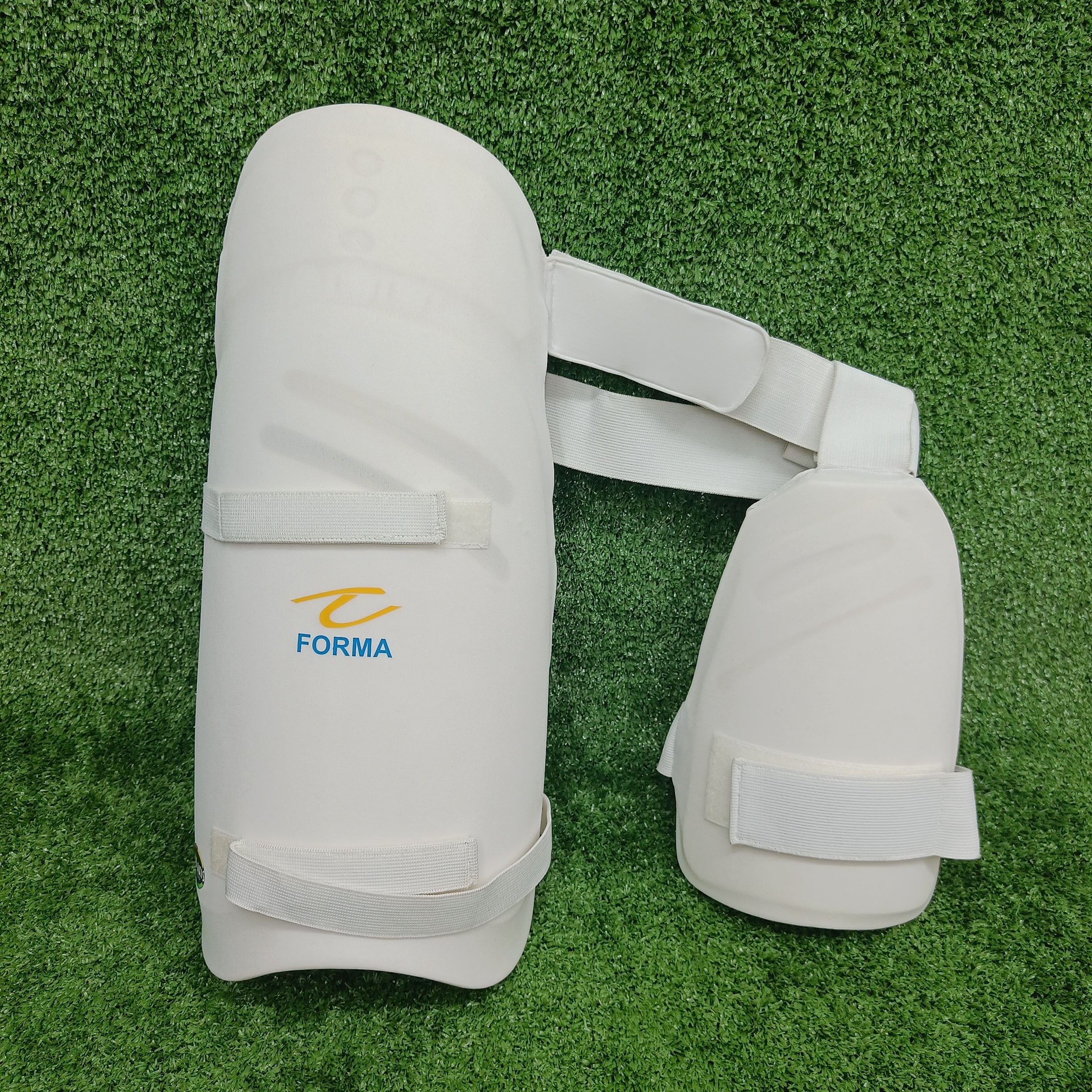 Forma Pro Axis Adult Cricket Thigh Pads - Protective Gear for Cricket Players - Perfect for Practice & Matches