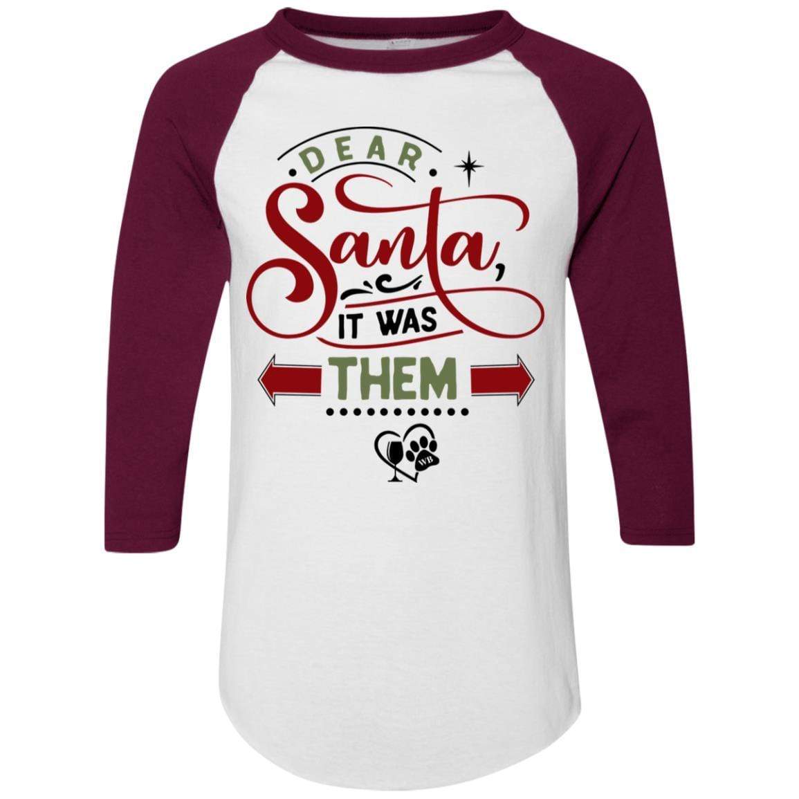 WineyBitches.Co Colorblock Raglan Jersey - Stylish Women's Baseball Tee for Casual Wear & Night Out | Trendy Long Sleeve Shirt for Parties, Date Nights & Everyday Fashion