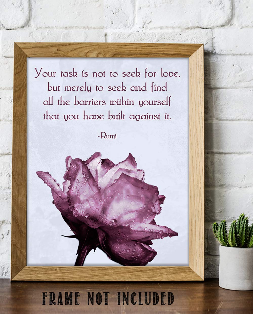 TJ Originals - Inspirational Wall Art Prints 11x14, Zen & Spiritual Decor - Perfect for Home & Office Motivation