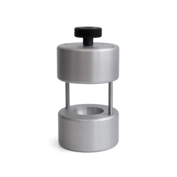 Premium Cocktail Kingdom 70mm Ice Ball Maker - Silver Finish for Whiskey, Bourbon & Craft Cocktails - Perfect for Home Bars & Entertaining