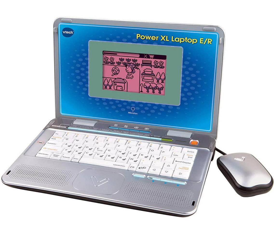 VTech Power XL Laptop Educational Computer for Kids - Blue | Interactive Learning Toy with Games & Activities for Ages 4-7 | Perfect for Homeschooling & Early Childhood Development