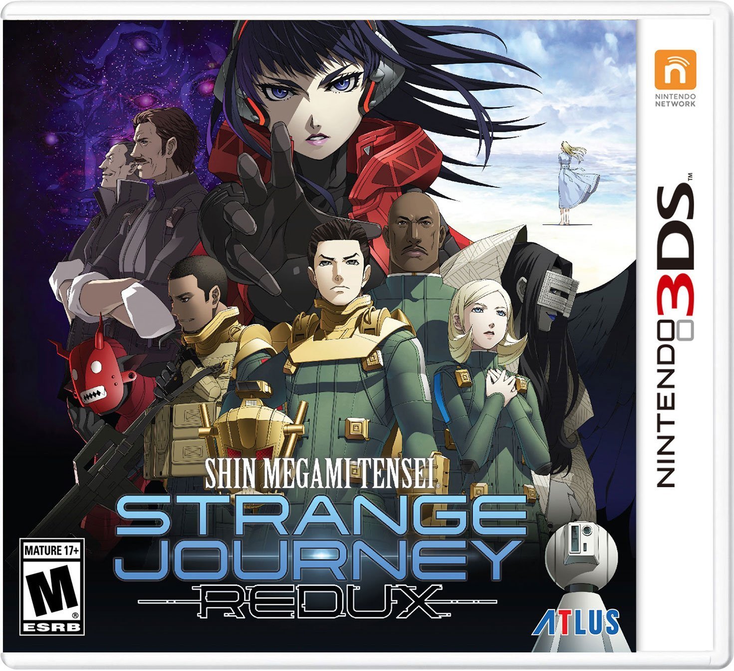 Shin Megami Tensei: Strange Journey Redux - Nintendo 3DS Game | RPG Adventure with Demons & Strategic Battles | Perfect for Fans of JRPGs & Dark Fantasy