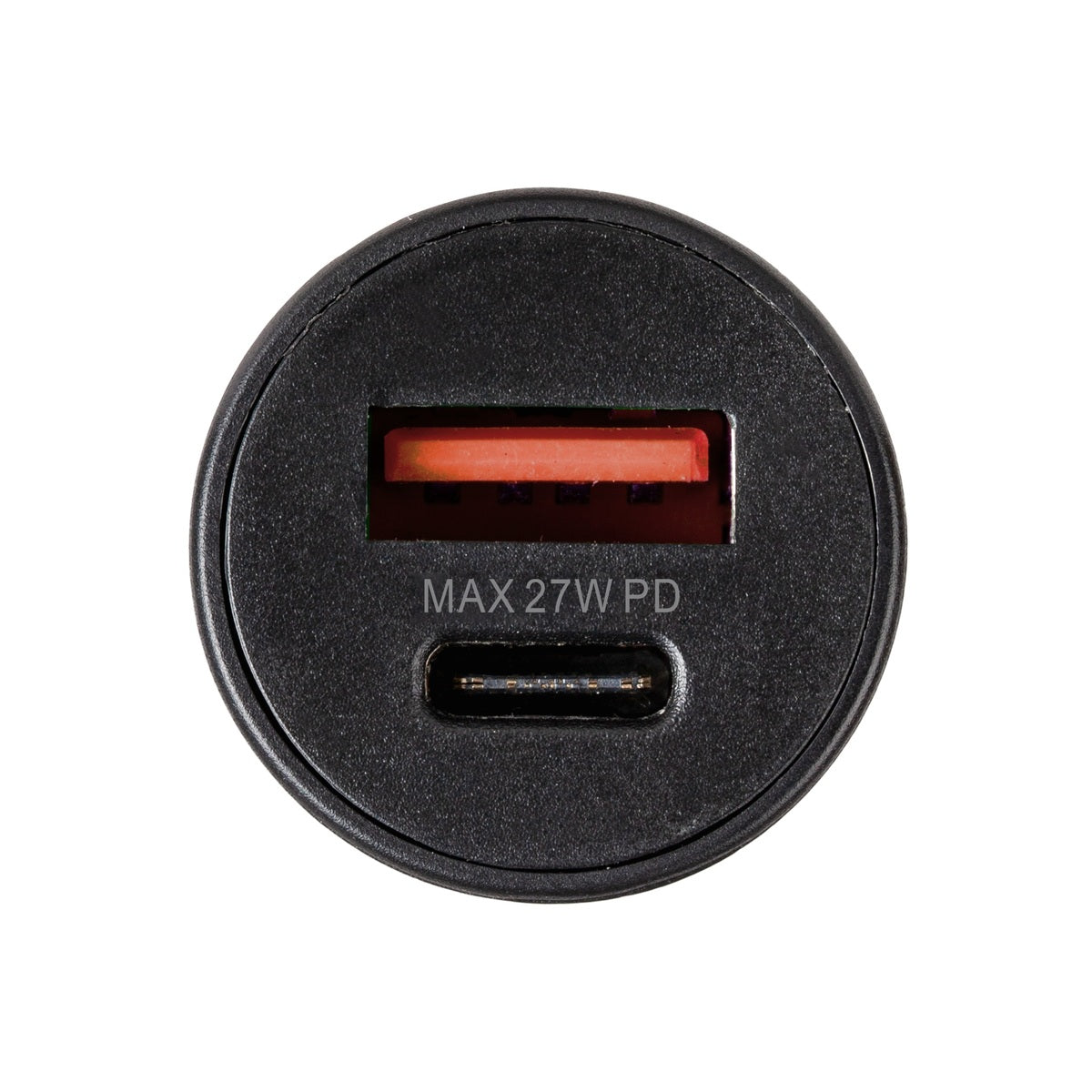 3sixT 20W Fast Car Charger with USB C to Lightning Cable - Black | Quick Charge for iPhone in Car, Travel & Commute
