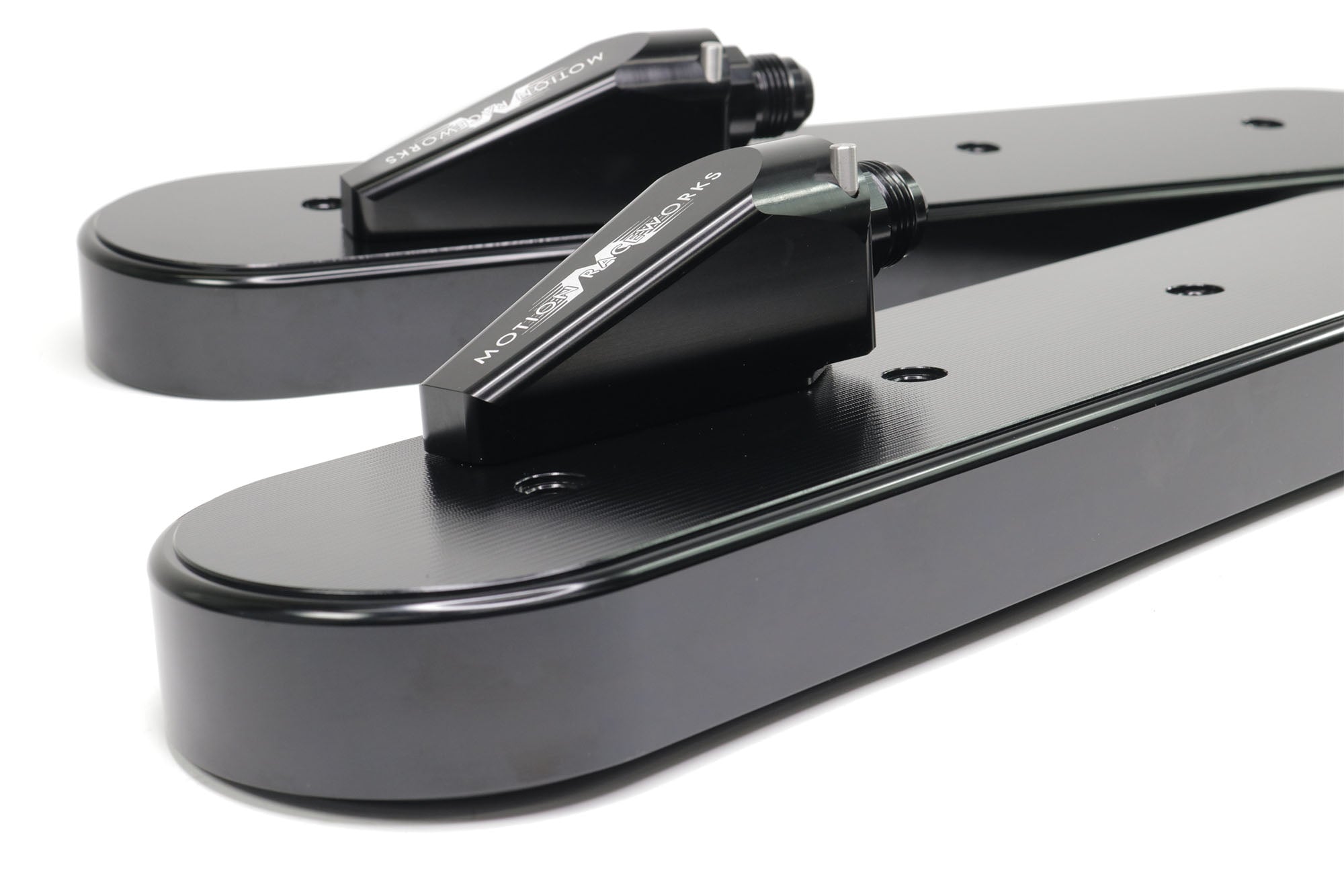 LS Xtra Clearance Race Black Anodized Billet Valve Covers - High Performance Aluminum Valve Cover for Chevy, Ford, Dodge Engines - Perfect for Hot Rods, Muscle Cars & Racing Applications