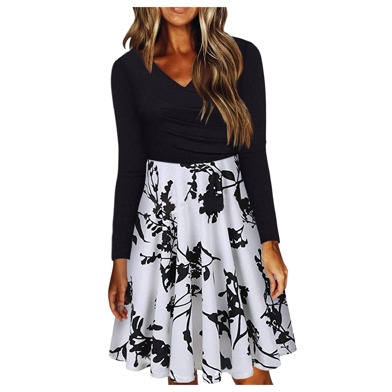 Boho A-Line Beach Maxi Dress for Women - Flowy Long Summer Dress, Sexy Tunic Dress for Shopping & Vacation | Perfect for Beach Outings, Date Nights & Casual Wear