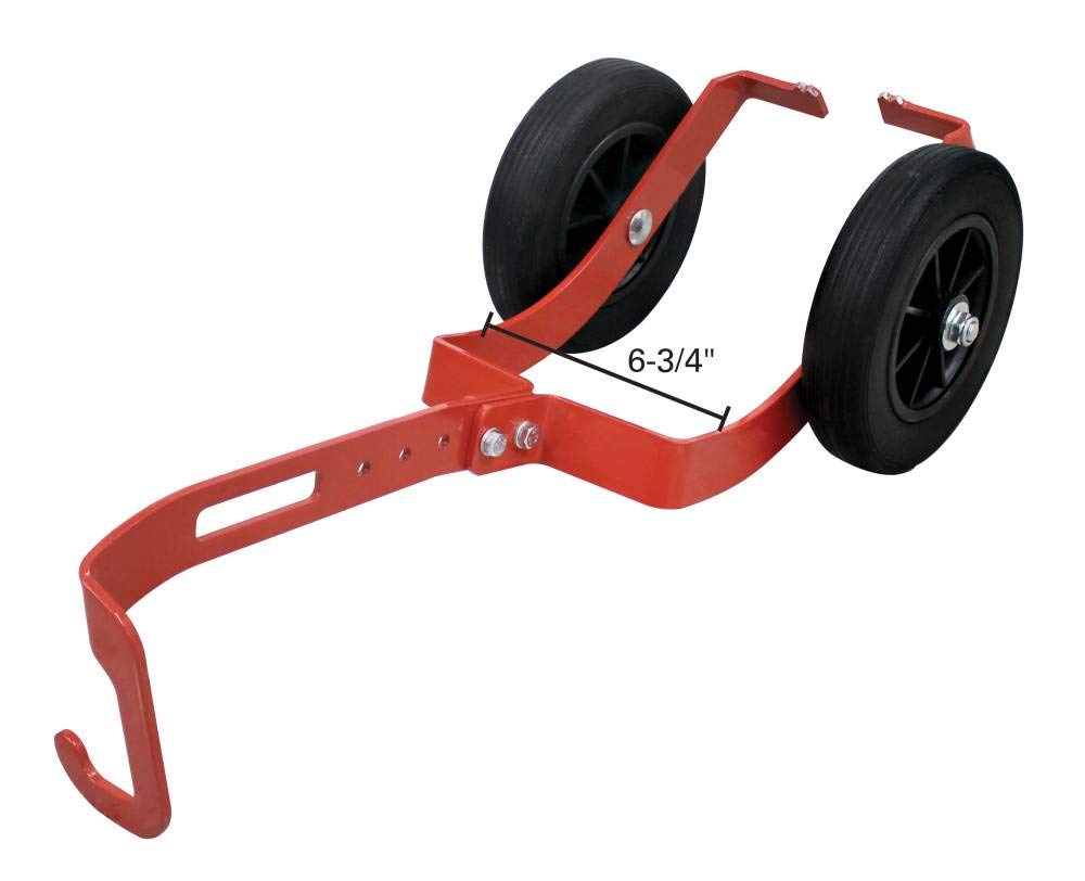 Extreme Max 5800.2015 Pro Series Snowmobile Dolly System - Heavy Duty Snowmobile Caster Wheels for Easy Garage Storage & Maintenance | Perfect for Winter Sports Equipment Transport & Workshop Organization
