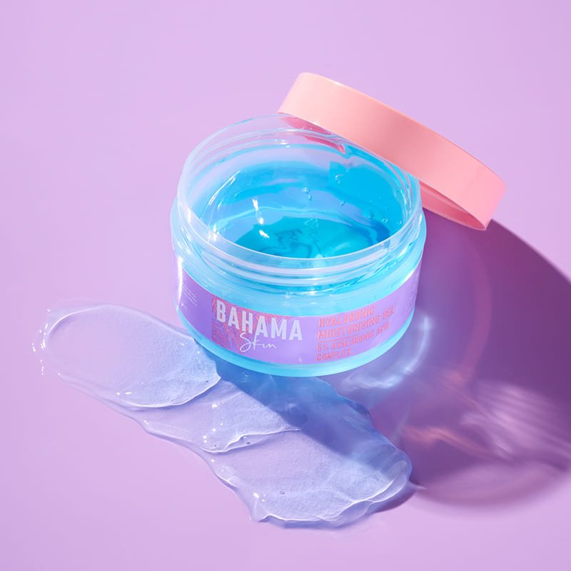 Bahama Skin Hyaluronic Acid Moisturizing Gel for Face - Hydrating & Plumping Skin Care - Perfect for Dry, Sensitive Skin - Day & Night Use