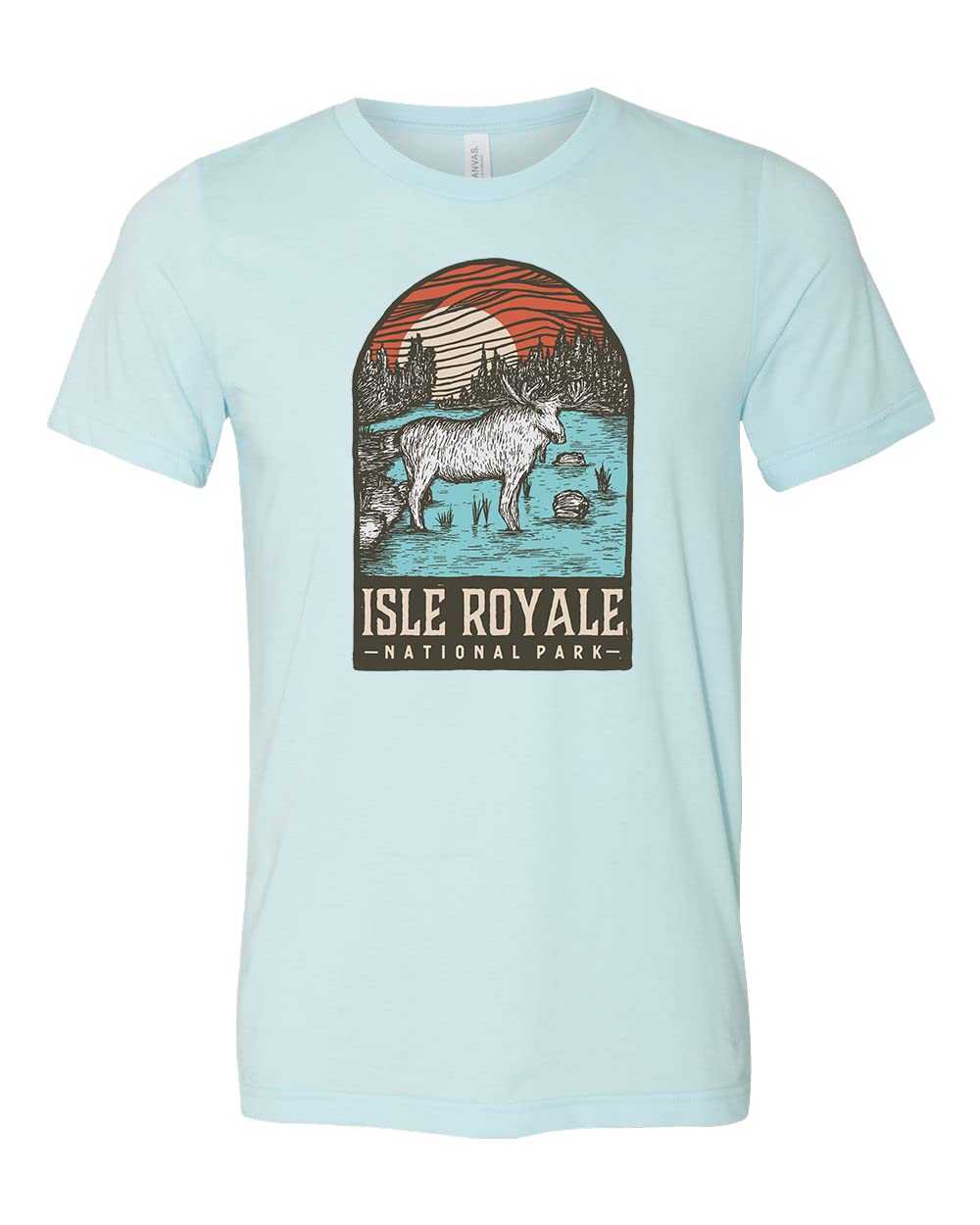 Isle Royale National Park T-Shirt - Comfortable Hiking & Travel Shirt for Outdoor Adventures - Perfect for Camping, Hiking & Exploring National Parks