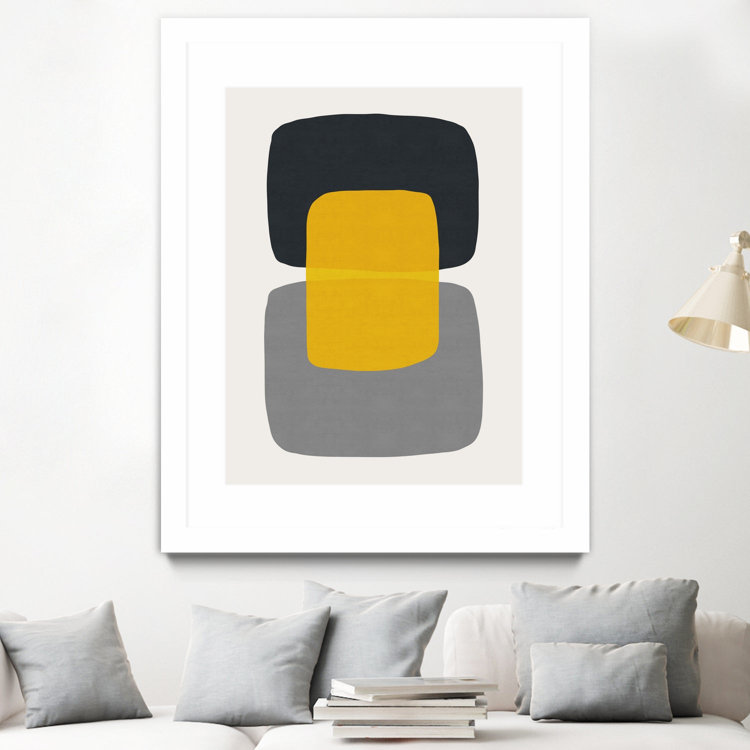 Abstract II - Modern Abstract Wall Art Canvas Painting for Home & Office Decor | Perfect for Living Room, Bedroom, and Workspace
