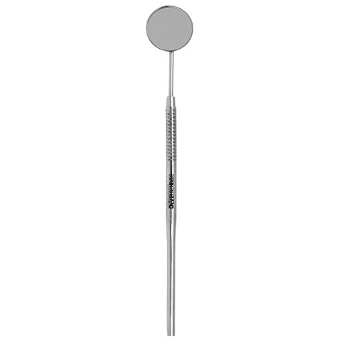 Professional Stainless Steel Dental Mouth Mirror with Handle - 6.5