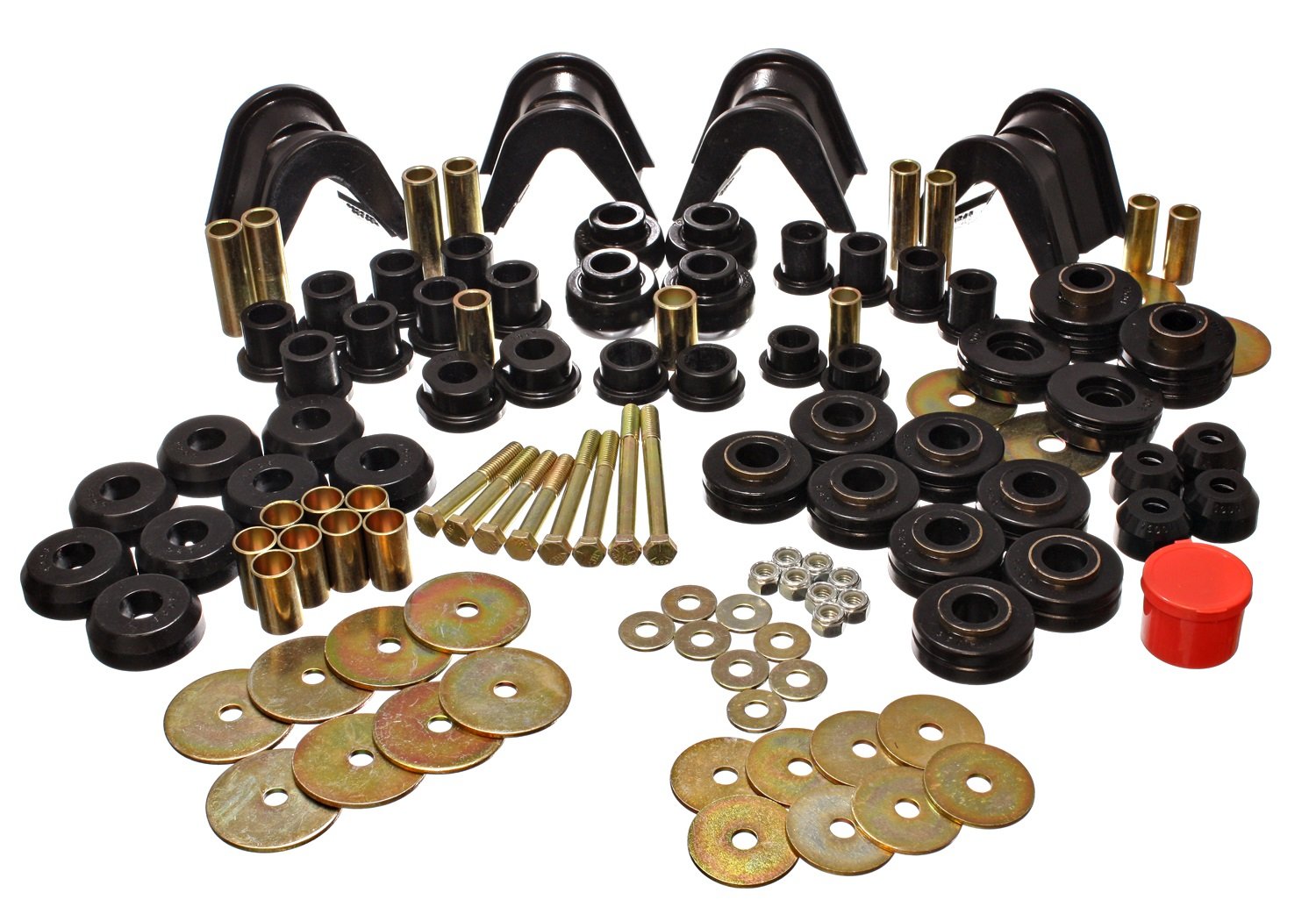 Energy Suspension 4.18105G Hyperflex Master Kit with 4 Degree Offset C for Ford Bronco 4WD - Durable Suspension Upgrade for Off-Roading & Performance Driving