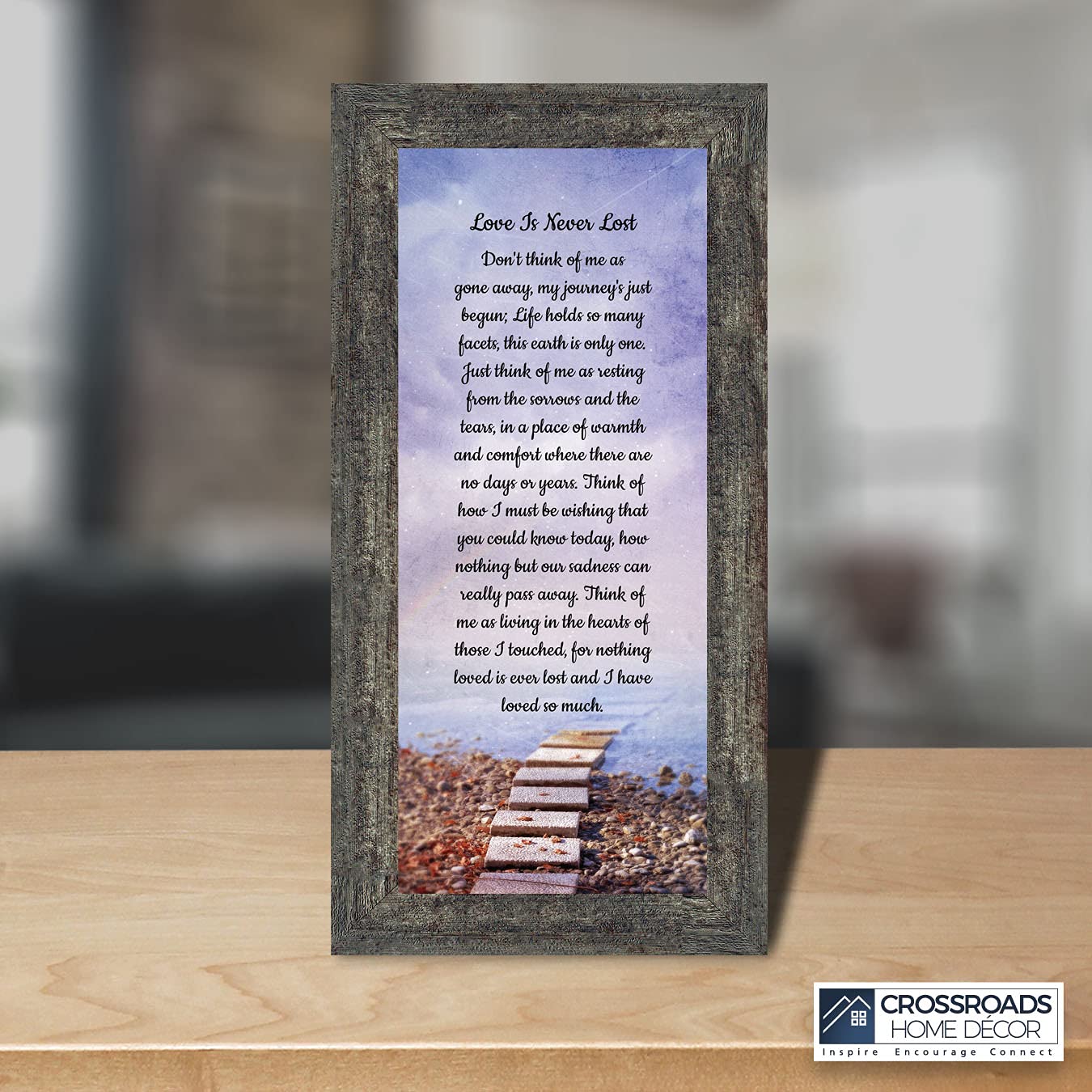 Memorial Picture Frames - Sympathy Gift for Home Décor | Wall Display for Loved Ones