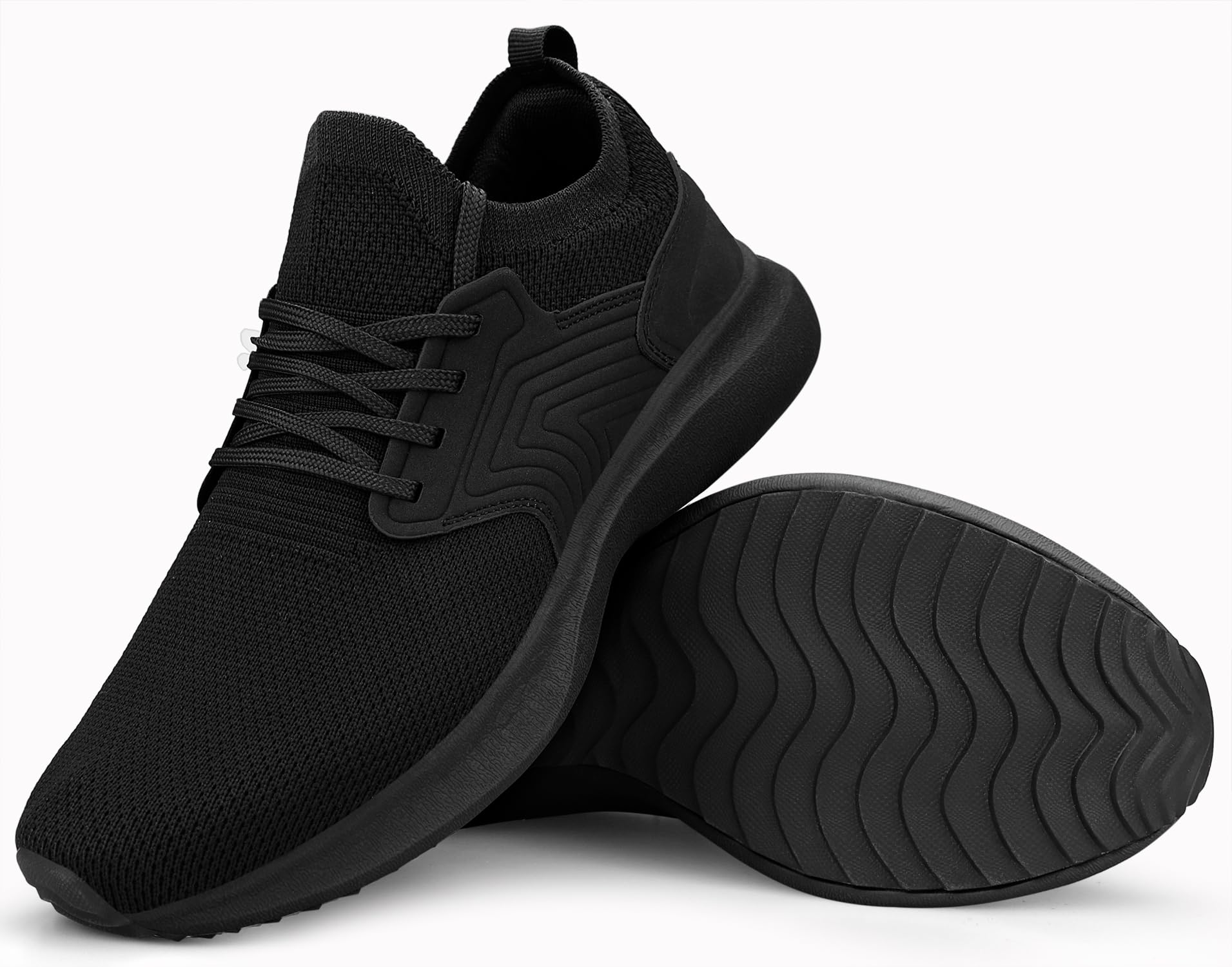 Abboos Women's Lightweight Memory Foam Slip-On Sneakers - Comfortable Walking & Running Shoes for Gym, Tennis & Athletic Activities | Perfect for Workouts, Jogging & Casual Wear