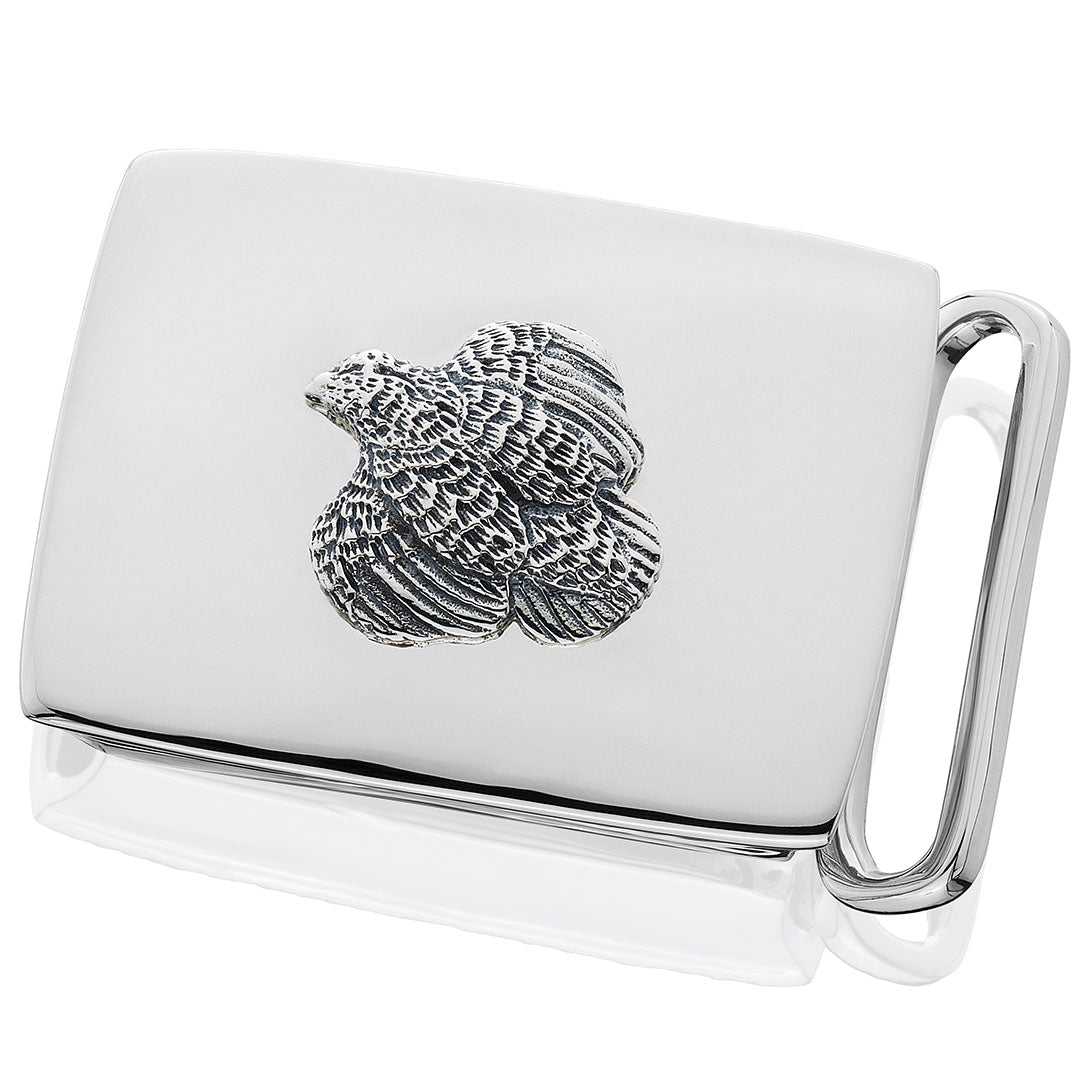 Grainger McKoy Quail Hunting Belt Buckle 1