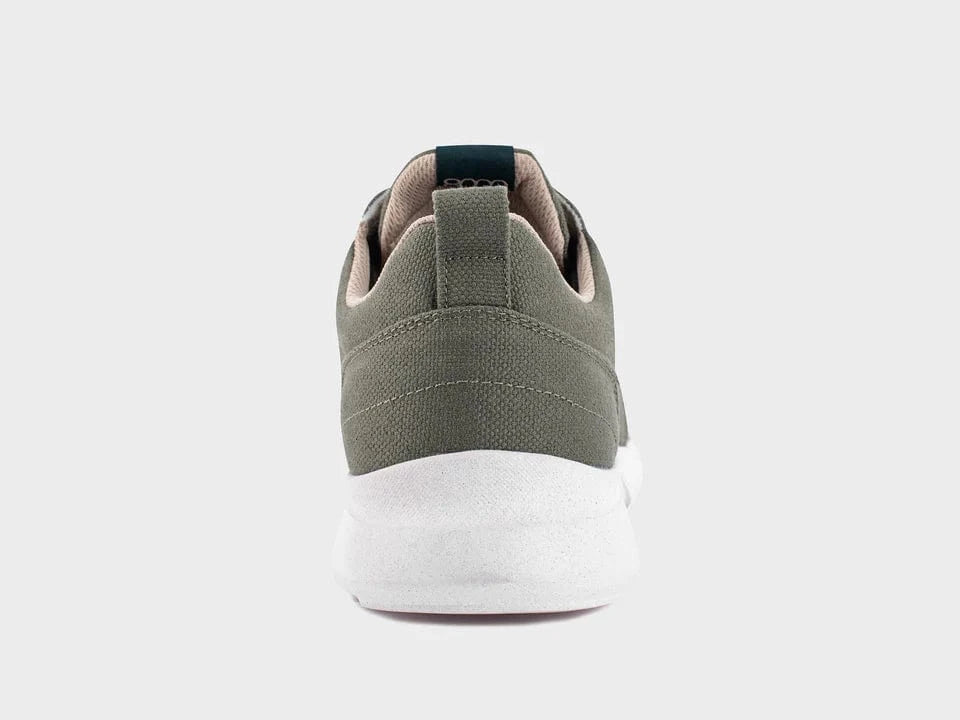Explorer V2 Men's Vegan Hemp Sneakers - Eco-Friendly Dark Green Casual Shoes for Walking, Running & Gym Workouts