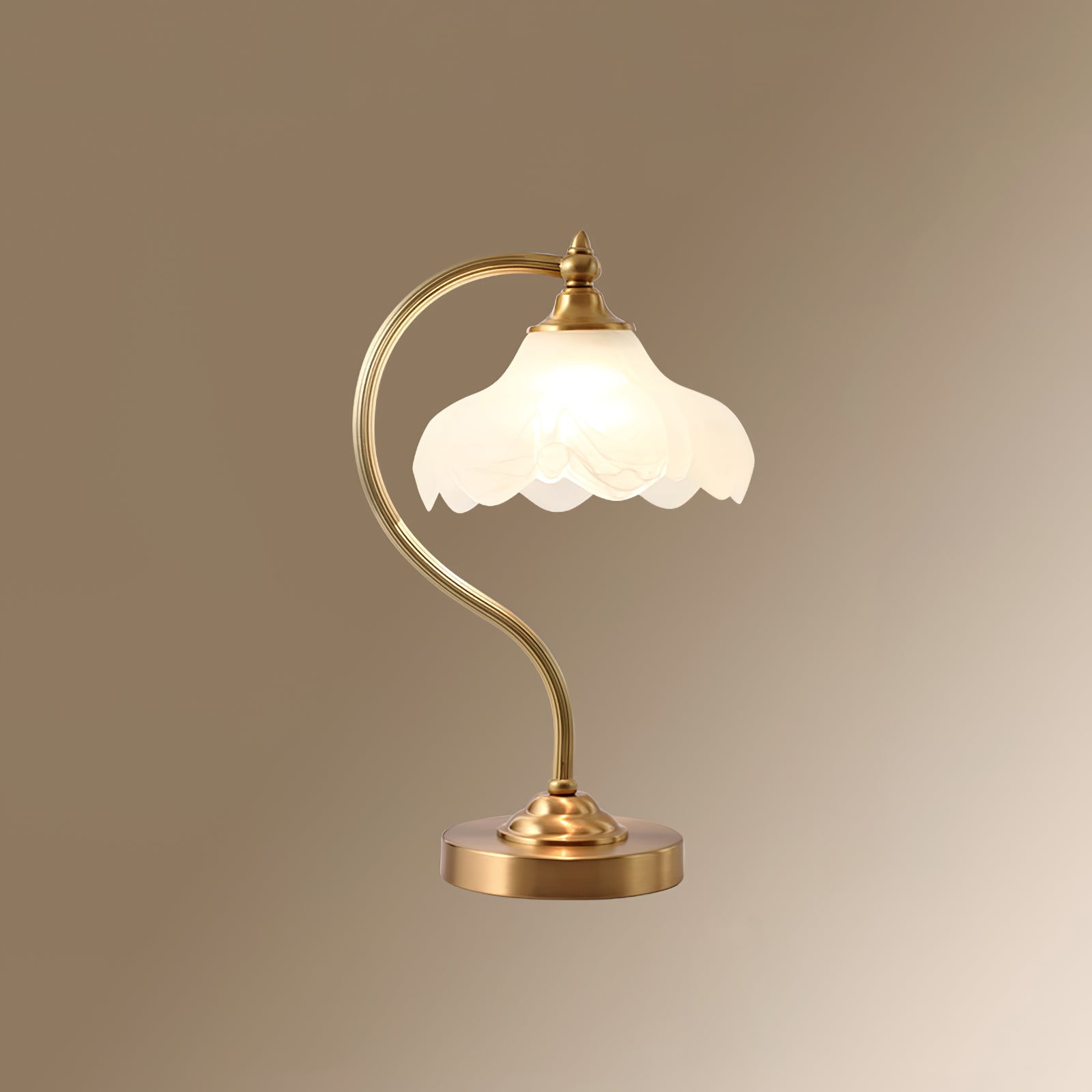 Magnolia Flower Table Lamp - Elegant Home Decor for Bedroom, Living Room & Office - Soft Lighting for Relaxation & Ambiance
