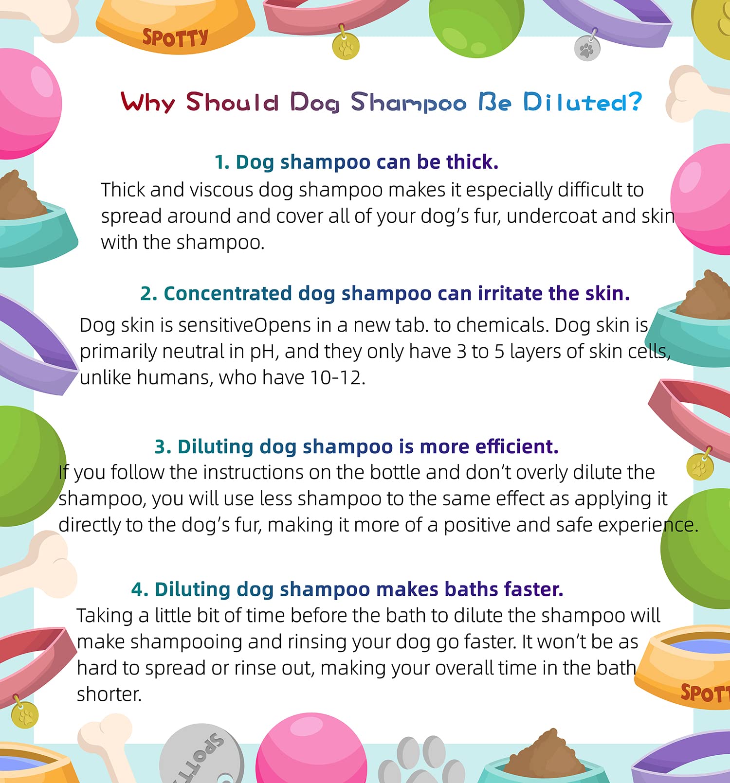 4 Pack Pet Shampoo Dilution Bottles - Mixing Bottles for Concentrated Dog Shampoo & Conditioner - Perfect for Dog Grooming, Bathing & Professional Pet Care - Essential for Home & Salon Use
