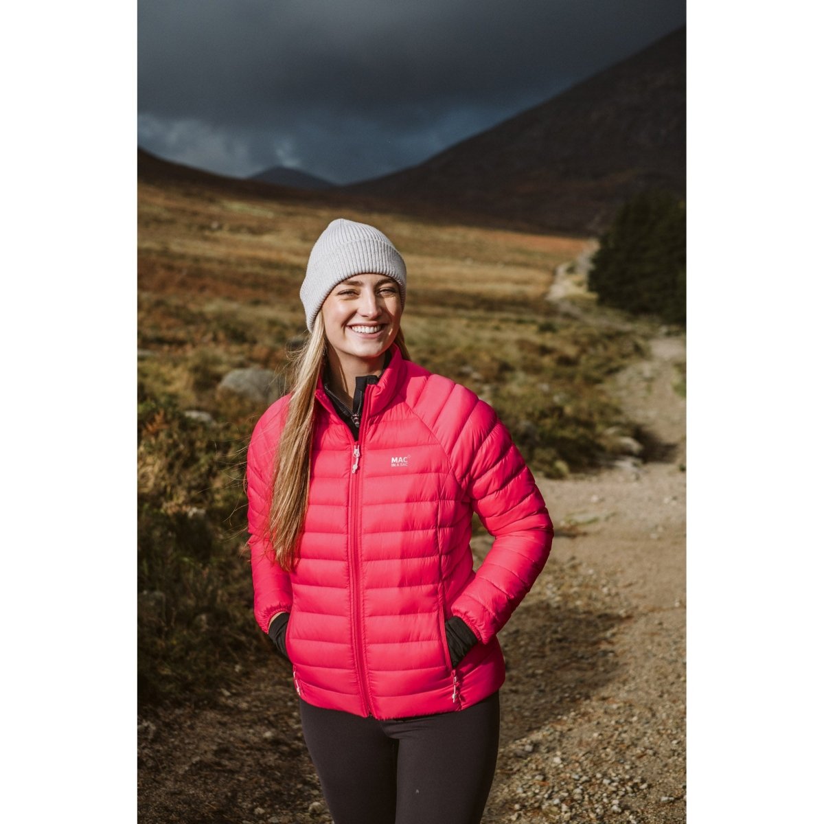 Mac In A Sac Synergy Women's Insulated Packable Jacket - Lightweight Waterproof Winter Coat for Hiking, Travel & Outdoor Activities