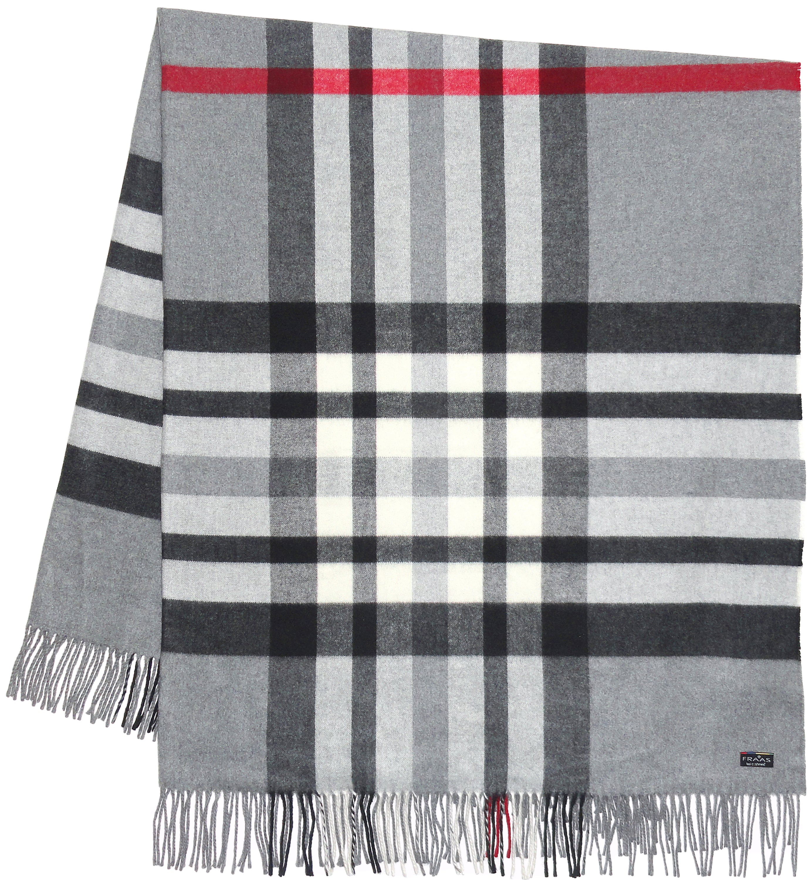 FRAAS Premium Plaid Cashmink Woven Throw Blanket - Soft & Luxurious for Couch, Bed, or Sofa - Perfect for Cozy Winter Nights & Home Decor