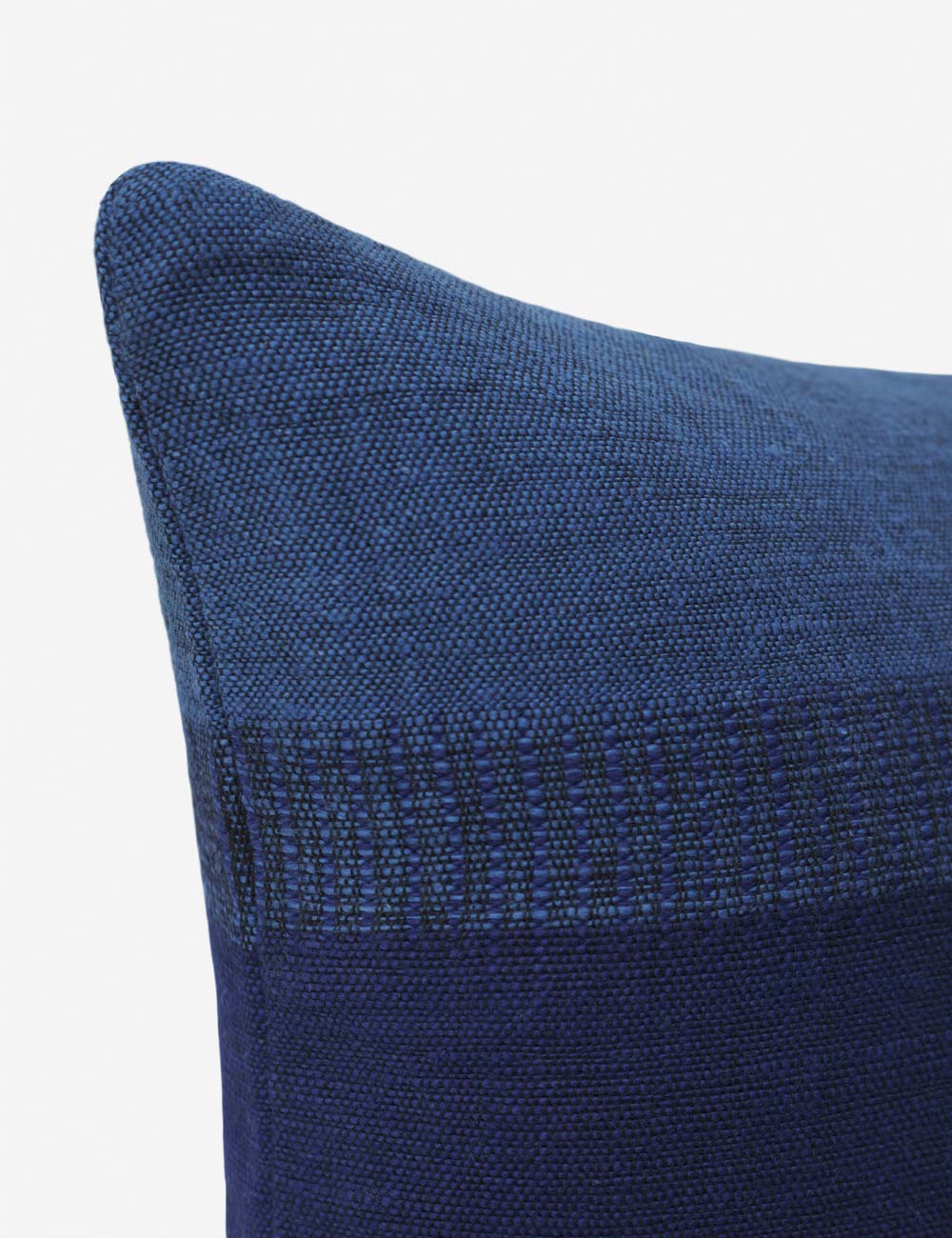 Bale Pillow by Bolé Road Textiles - Handmade Organic Cotton Decorative Throw Pillow for Sofa, Bed & Home Decor - Boho Chic Living Room & Bedroom Accent
