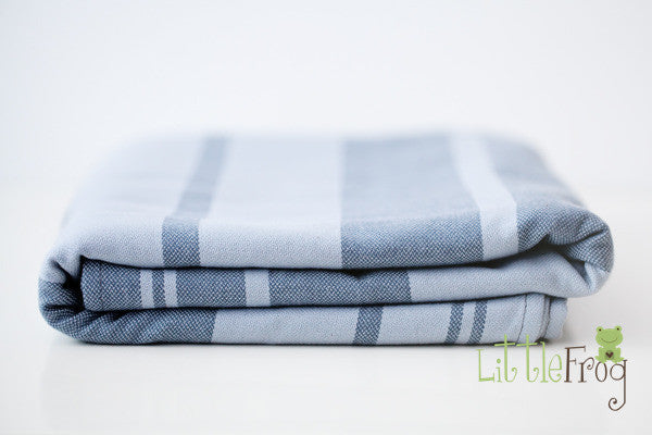 Soft & Breathable Little Frog Cotton Linen Woven Baby Wrap - Perfect for Babywearing, Nursing, and Hands-Free Parenting