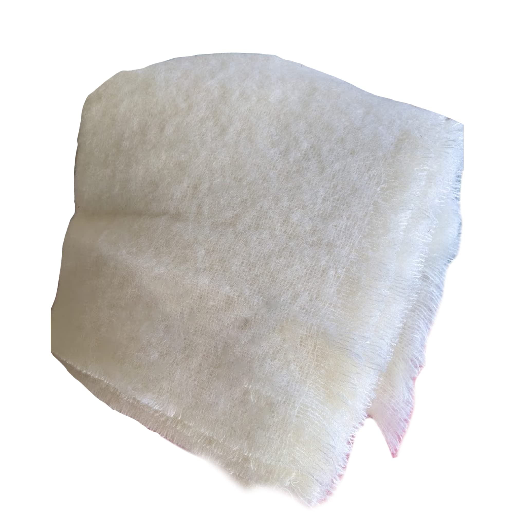 Authentic Irish Angora Mohair & Wool Throw Blanket - 72